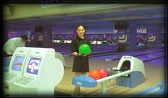 The bowling alley