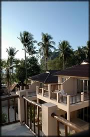 Standard room exterior overlooking railey beach