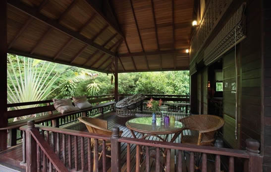 Bridge House Railay Beach Wing C balcony
