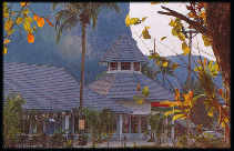 The hotel with Ao Nang in the background
