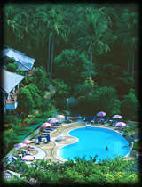 Ao Nang from the air.... and the big pool
