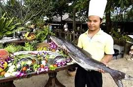 Seafood on Railay Beach