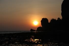 Tonsai beach sunsets