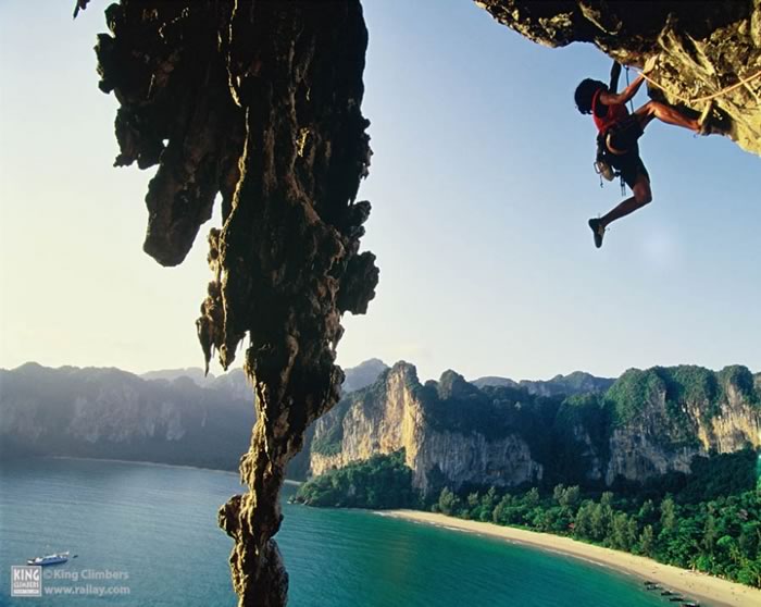 Railay Thailand Climbing information and booking.