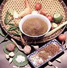 Green curry paste for cooking