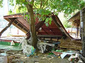 Railay Bay seafood stand?