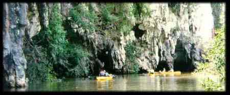 sea canoe aorund Ao Nang